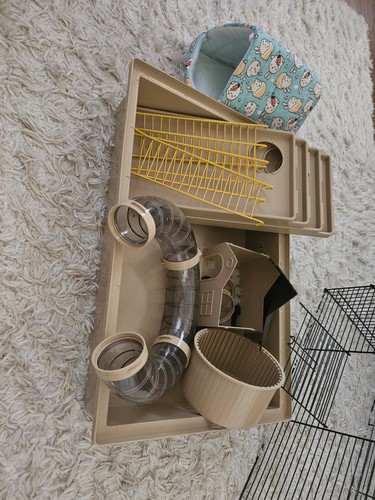 Hamsterkäfig oder maus mit - maus,