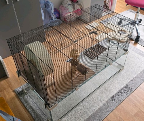 Hamsterkäfig mit viel - mit,