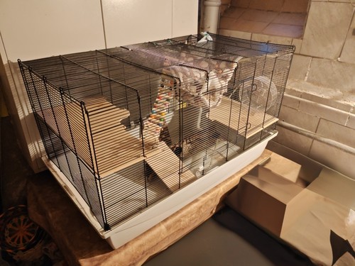 Hamsterkäfig 98x52x57cm mit