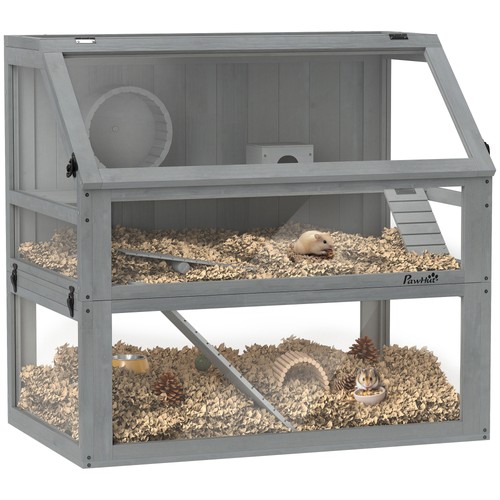 Hamsterkäfig holz etagen - hamsterkäfig,